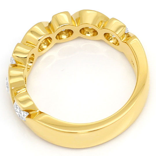 Foto 3 - Moderner Brillanten Halbmemory Ring 1,51ct 18K Gelbgold, R6383